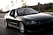 Honda CRX Del Sol by Stefan: soare, plaja si motoare turbo