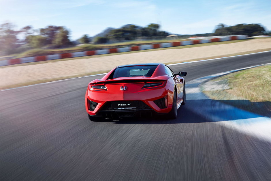 Honda NSX - Versiunea europeana