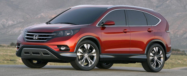 Honda prezinta a 4-a generatie Honda CR-V printr-un concept car Honda prezinta a 4-a generatie Honda CR-V printr-un concept car