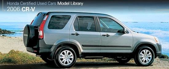 Honda retrage CR-V 2006 datorita unor probleme cu bascula dreapta Honda retrage CR-V 2006 datorita unor probleme cu bascula dreapta