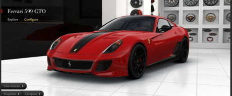 HOT: Configureaza-ti propriul tau Ferrari 599 GTO!