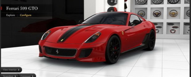 HOT: Configureaza-ti propriul tau Ferrari 599 GTO!