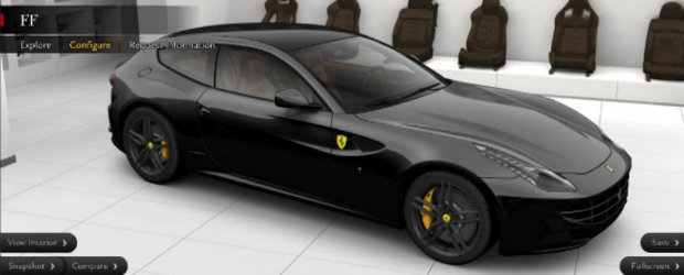 HOT: Configureaza-ti propriul tau Ferrari FF!