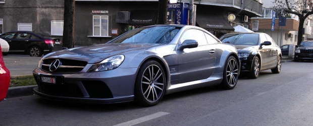 HOT NEWS: Mercedes SL65 AMG Black Series in Romania