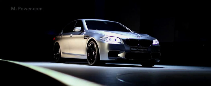 HOT: Noul BMW M5 Concept isi face aparitia in primul video oficial!