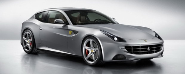 Hot: Noul Ferrari FF pozeaza intr-un gri electrizant!