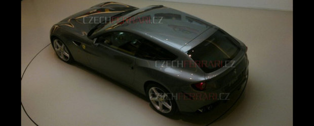 Hot: Noul Ferrari FF pozeaza live!