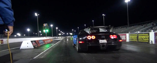 HOT VIDEO: Bugatti Veyron parcurge sfertul de mila in numai 10.17 secunde!