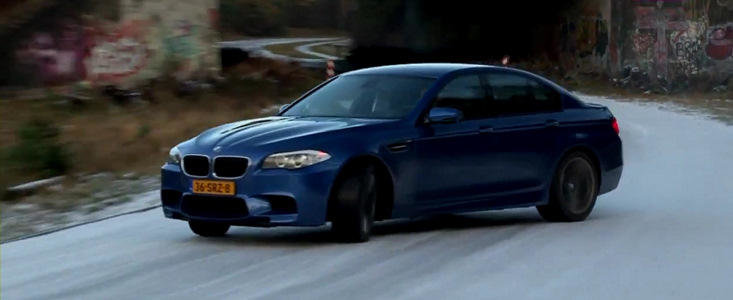 HOT VIDEO: Din nou, o portie de drifturi cu ultimul BMW M5!