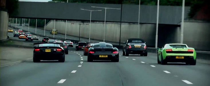 Hot Video: Parada de supercaruri pe strazile Londrei Hot Video: Parada de supercaruri pe strazile Londrei