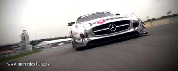 Hot Video: Susie Stoddart face cunostinta cu noul Mercedes SLS AMG GT3!