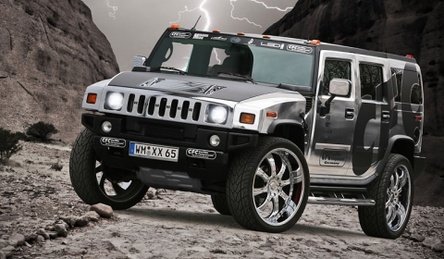 Hummer H2 pimped by CFC Hummer H2 pimped by CFC