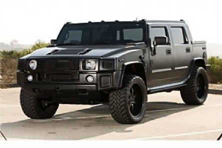 Hummer H2 SUT negru mat Hummer H2 SUT negru mat