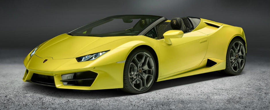 Huracan-ul tocmai a devenit mai jucaus. Supercar-ul italian a primit o versiune decapotabila cu tractiune spate