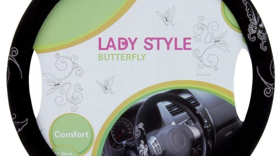Husă Volan Auto Lady Style Butterfly Cartrend 73104