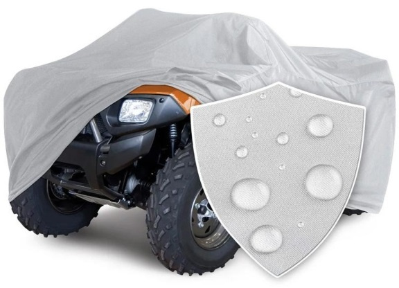 Husa Atv / Quad Exterior Extreme Style Quad Cover 215 x 125 x 125cm Marimea M Gri WOD000044