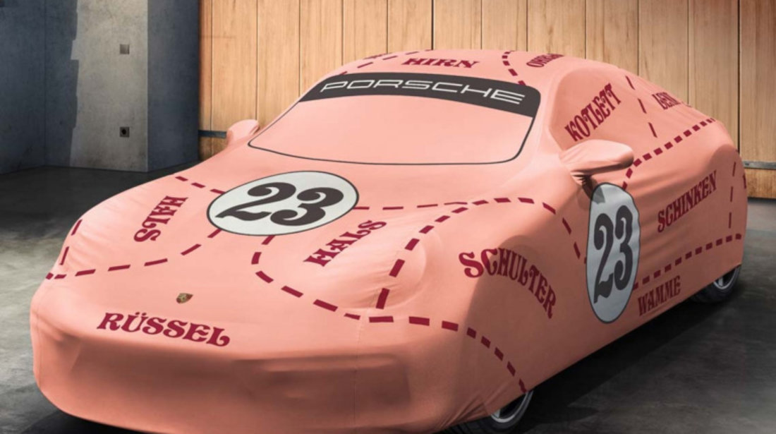 Husa Auto Exterioara Oe Porsche 911 2020→ Pink Pig Roz 99204401216