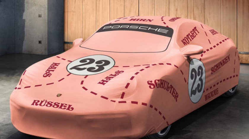 Husa Auto Exterioara Oe Porsche 992 GT3 Touring Pink Pig Roz 99204401214