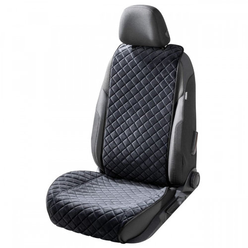 Husa Auto Scaun Fata Cu Protectie Laterala Pentru Sezut, Comfortline Luxor, Matlasata Cu Strat Antid...