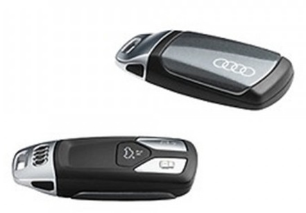 Husa/Carcasa Cheie Oe Audi Negru/Argintiu 8W0071208BZ7S