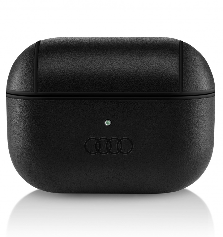Husa Casti Piele Naturala Apple AirPods Pro Oe Audi Negru 3152200400