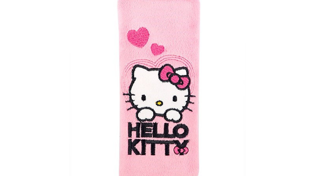 Husa Centura De Siguranta, Hello Kitty, Roz K42442