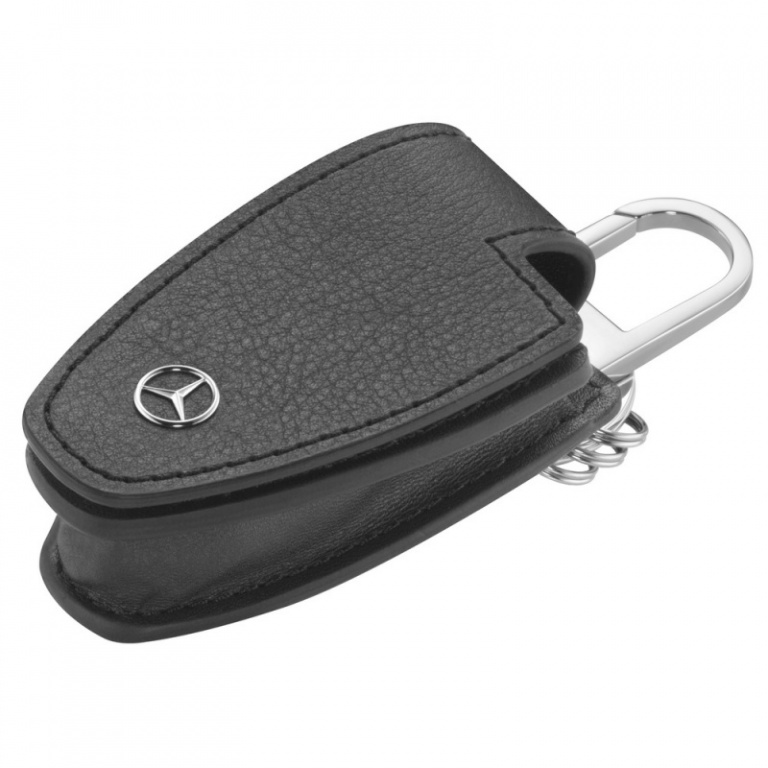 Husa Cheie Breloc Oe Mercedes-Benz Generatia 5 Piele Negru B66958404