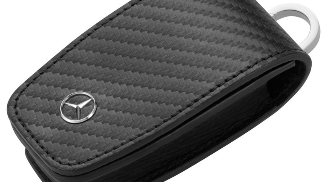 Husa Cheie Breloc Oe Mercedes-Benz Generatia 6 Piele Carbon B66958411