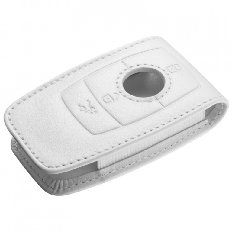 Husa Cheie Breloc Oe Mercedes-Benz Generatia 6 Piele Alb B66958413