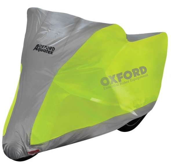 Husa Moto Exterior Oxford Aquatex Fluorescent Verde Neon / Gri Marimea M CV221