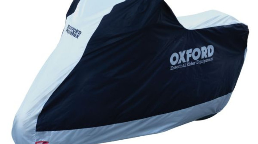 Husa Moto Exterior Oxford Aquatex New Argintiu Marimea L CV204