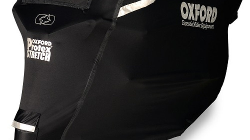Husa Moto Exterior Oxford Protex Stretch Negru Marimea M CV161