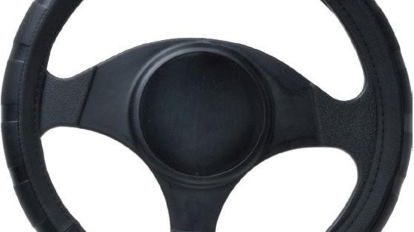 Husa neagra pentru Volan 37-39cm, Automax