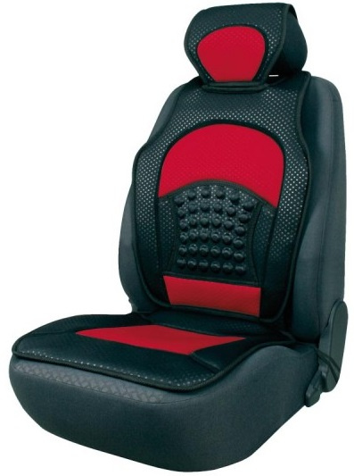 Husa Scaun Auto Sport Aplicata Automax Negru / Rosu 9811