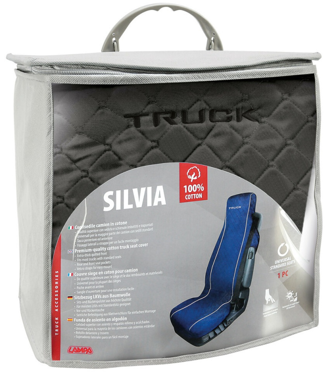 Husa Scaun Camion Universala Lampa, Antracit LAM98608