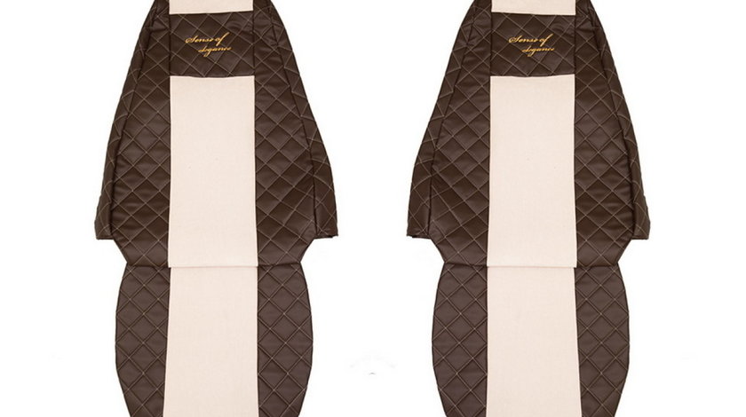 Husa scaun RENAULT TRUCKS Premium 2 Producator F-CORE FX09 BROWN/CHAMP