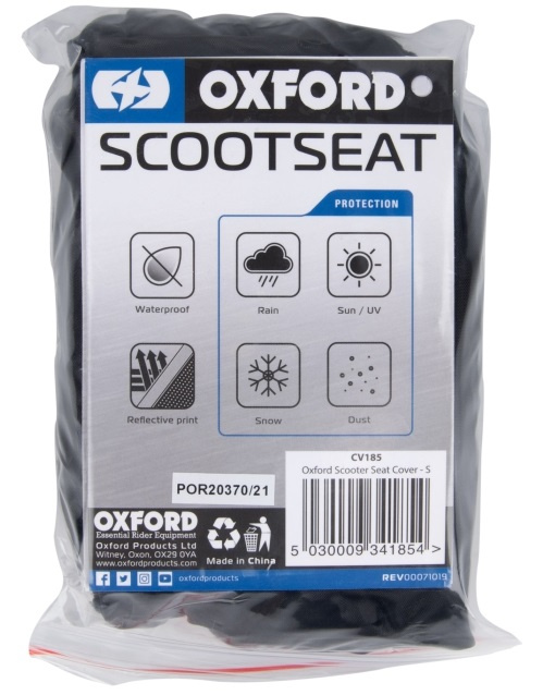 Husa Scaun Sa Scuter Oxford Scootseat Negru Marimea M CV186
