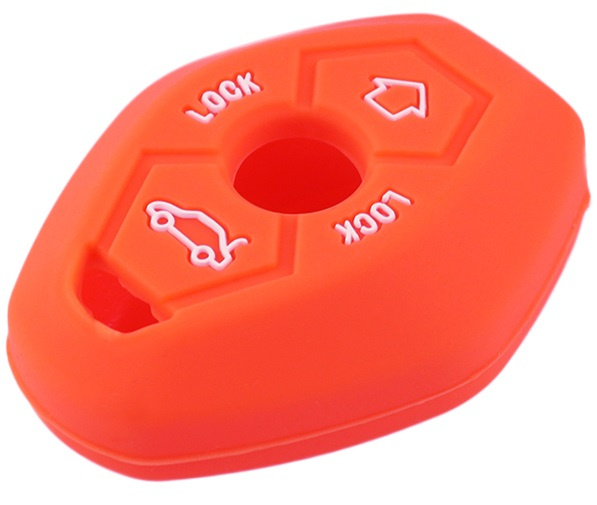 Husa Silicon Cheie Bmw KE 024 Portocaliu