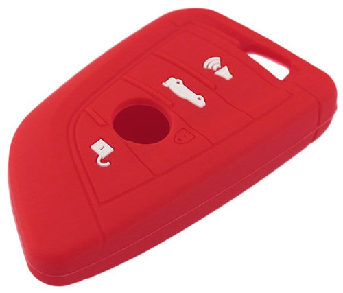 Husa Silicon Cheie Bmw KE 062 Rosu