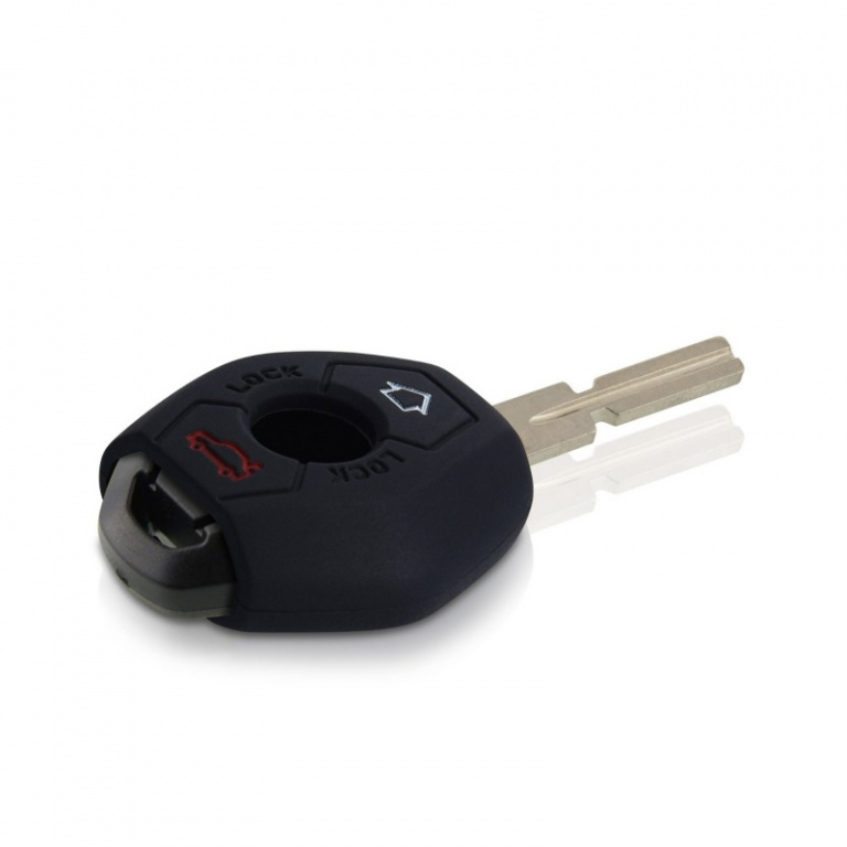 Husa Silicon Cheie Bmw Negru SIL 020