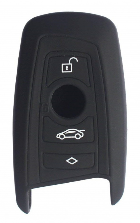 Husa Silicon Cheie Bmw Negru SIL 056