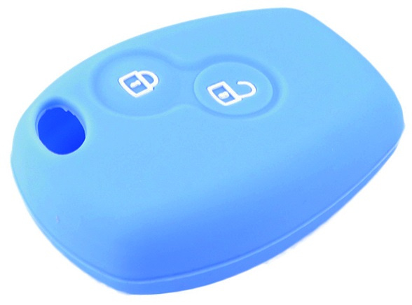 Husa Silicon Cheie Dacia KE 021 Albastru Deschis