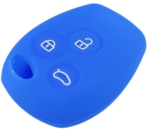 Husa Silicon Cheie Dacia KE 022 Albastru
