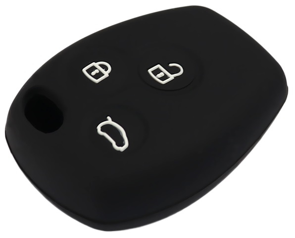 Husa Silicon Cheie Dacia KE 022 Negru
