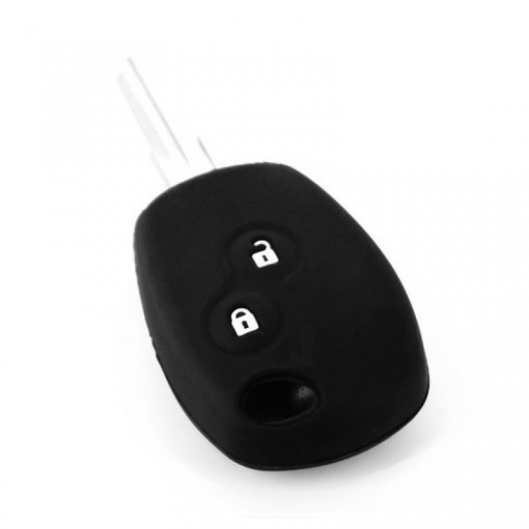 Husa Silicon Cheie Dacia Negru LG2B