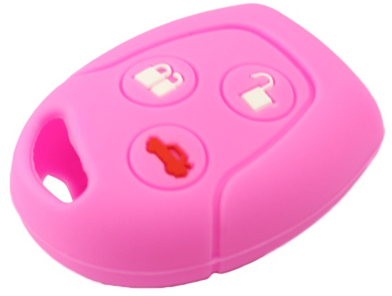 Husa Silicon Cheie Ford KE 026 Roz