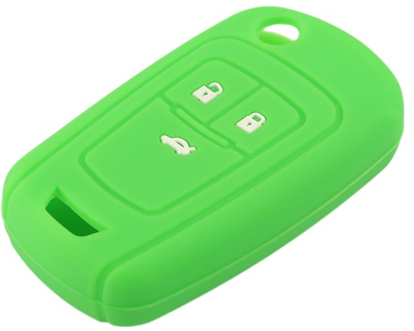 Husa Silicon Cheie Opel KE 033 Verde