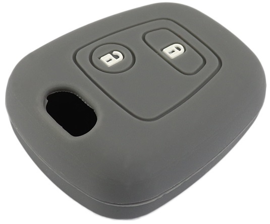 Husa Silicon Cheie Peugeot KE 012 Gri