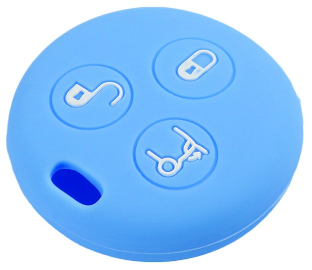 Husa Silicon Cheie Smart KE 049 Albastru Deschis