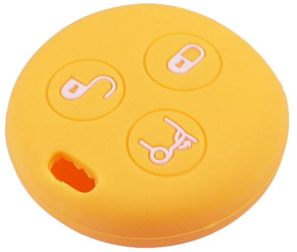 Husa Silicon Cheie Smart KE 049 Galben